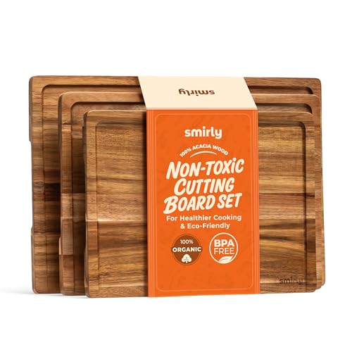 Wood Cutting Board (3 Count)