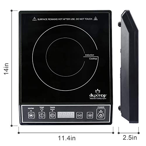 1800W Portable Induction Cooktop Countertop Burner