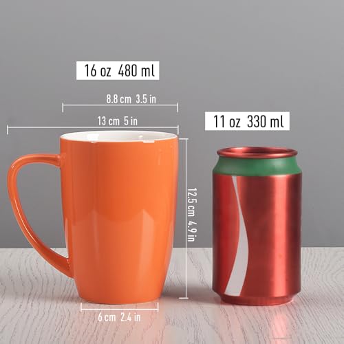 Porcelain Mug Set (6 Count)
