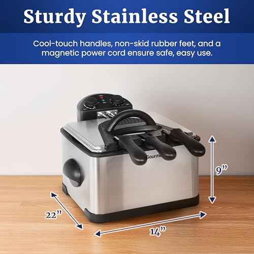 4.5Qt Immersion Deep Fryer