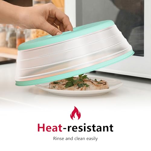 Microwave Splatter Cover Vented for Food with Hook Hole