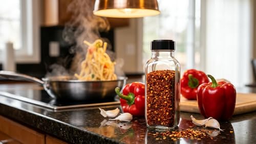 Glass Spice Jars with Shaker Lids (3 Count)