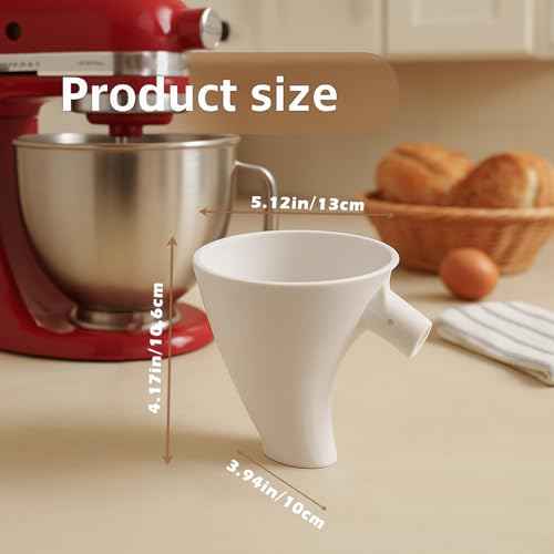 Flour Funnel for Kitchen Aid Mixer