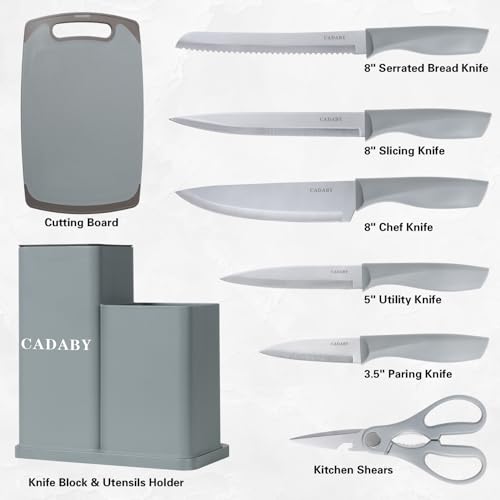 19PCS Gray Kitchen Cooking Utensils Set Kitchen Tools Set (19 Count)