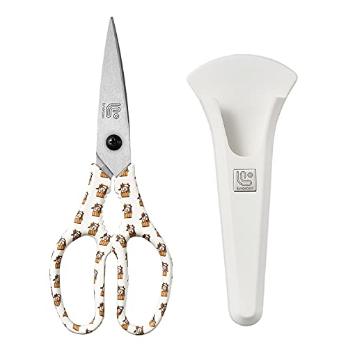 Kitchen Scissors Heavy Duty Kitchen Shears with Magnetic Holder Made with Japanese Steel 4034