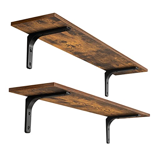 Long Wall Shelves (2 Count)