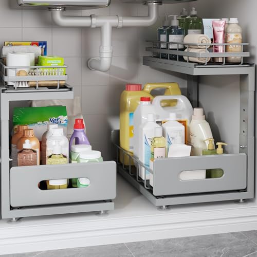 Under Sink Organizer Upgrade To Professional Rails