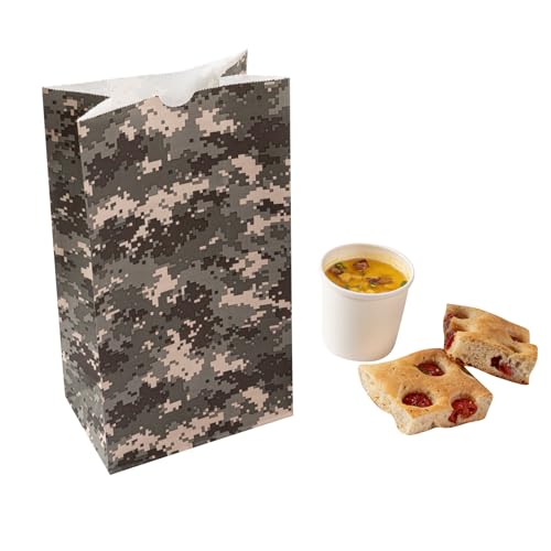 Camouflage Paper Bag (100 Count)