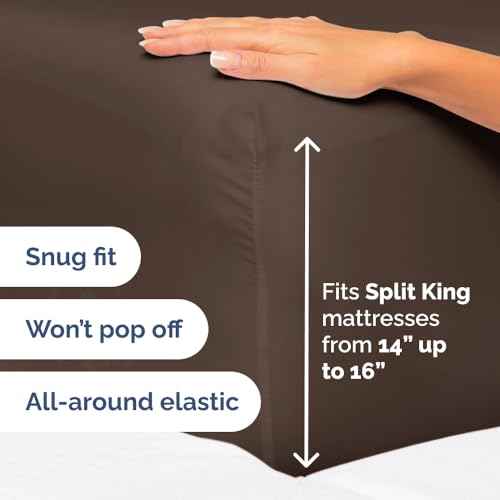 Flex Top Split Head King 4 Piece Sheet Set