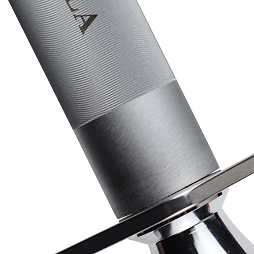 Sharpening Steel Knife Sharpener Rod Flat 12 IN Honing Steel for Knife