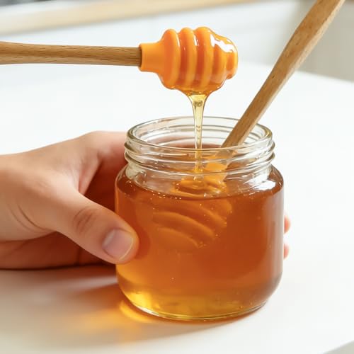 3 Pack Silicone Honey Dipper Sticks
