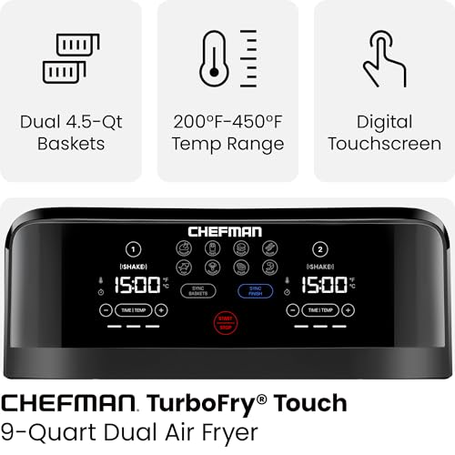 TurboFry Touch Dual Air Fryer