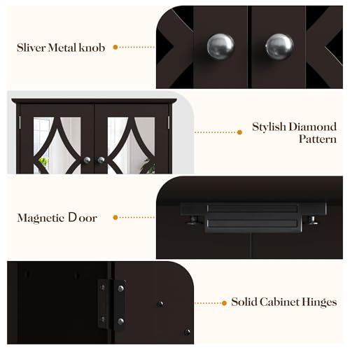 22x25 Bathroom Medicine Cabinet with Mirror