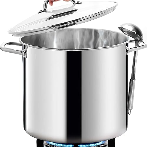 LARGE STOCK POT 24 Quart With Lid