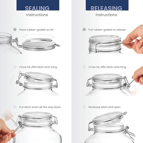 Fido Glass Jars (2 Count)