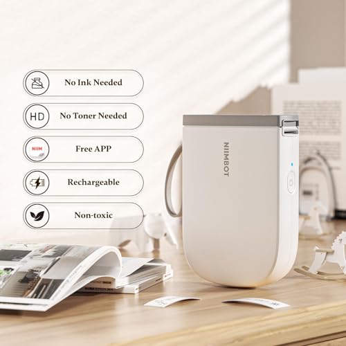 D11 Upgraded Version 300 DPI Label Maker with Tape