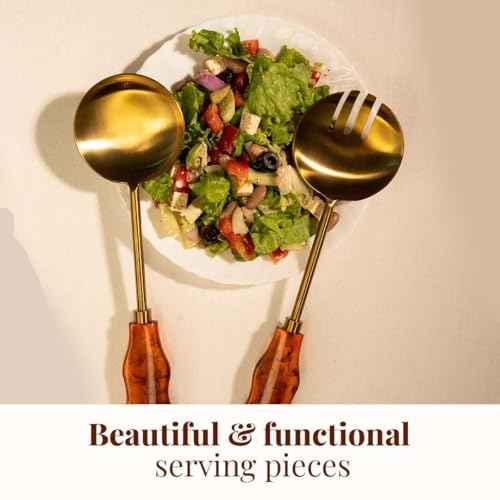 Resin Metal Salad Servers (2 Count)