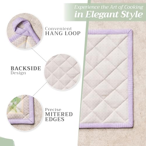 Pot Holders 100% Cotton Potholders (2 Count)
