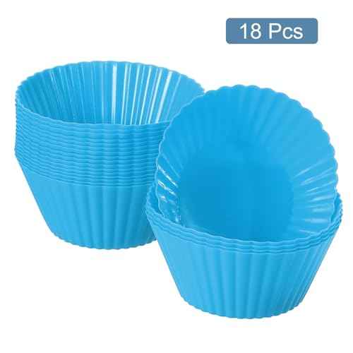 18Pcs Silicone Cupcake Liners