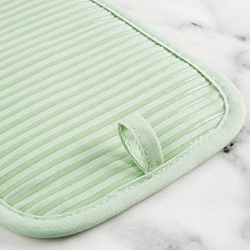 Quilted Cotton Terry Cloth Oven Mitt