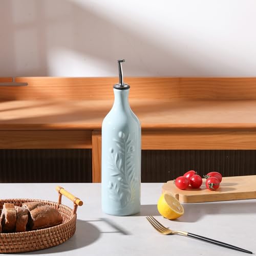 Sweejar Large Olive Oil Dispenser Bottle with Spout