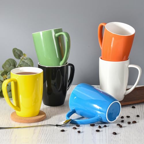 Porcelain Mug Set (6 Count)