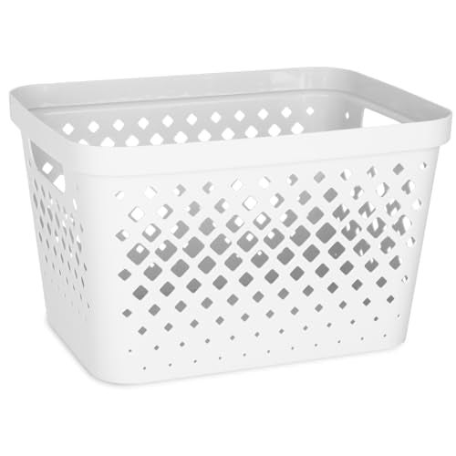 Plastic Storage Basket Set (6 Count)