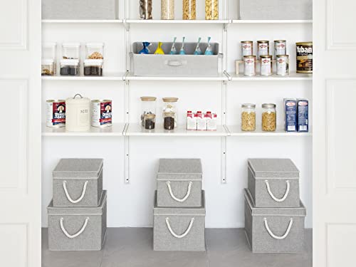 Storage Bins with Lids (3 Count)