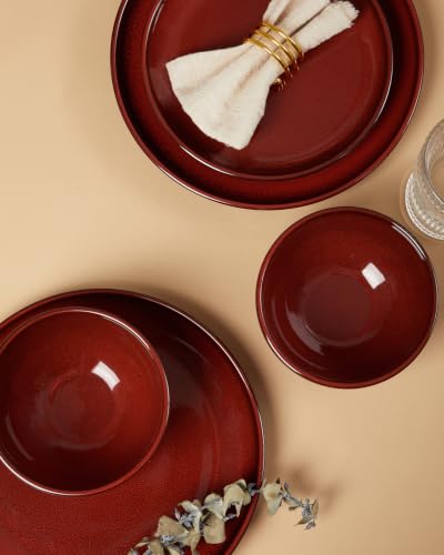 Stoneware Dinnerware Sets for 4