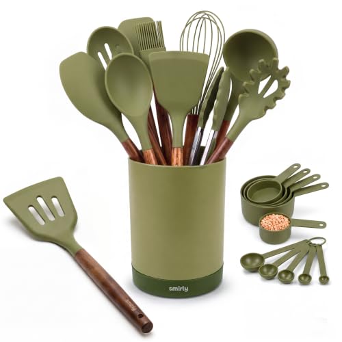 Silicone Kitchen Utensils Set (22 Count)