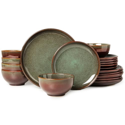 Stoneware Dinnerware Sets for 6