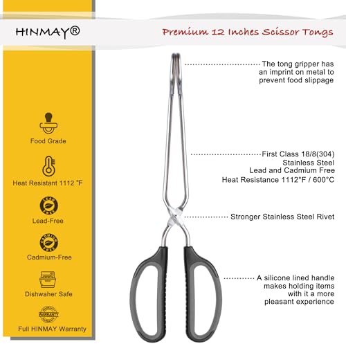 Scissor Tongs with Comfort