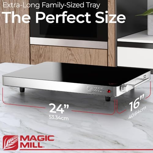 Premium Grade Glass Food Warmer for Parties Buffet