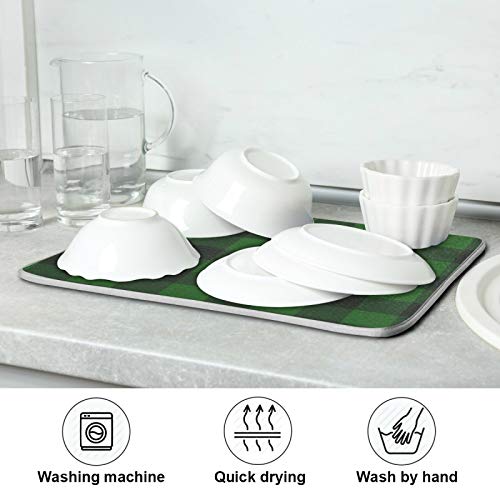 Super Absorbent Dish Drying Mat