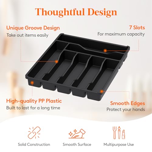 Silverware Drawer Organizer Tray