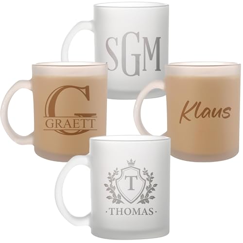 Personalized Coffee Mug Engraved with your Custom Name