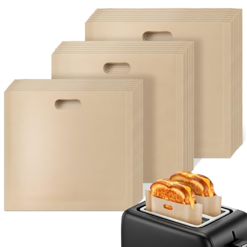Toaster Bags Reusable 24 Pack (24 Count)