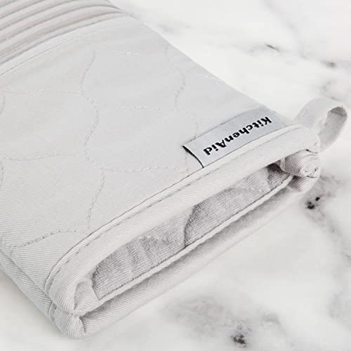 Quilted Cotton Terry Cloth Oven Mitt