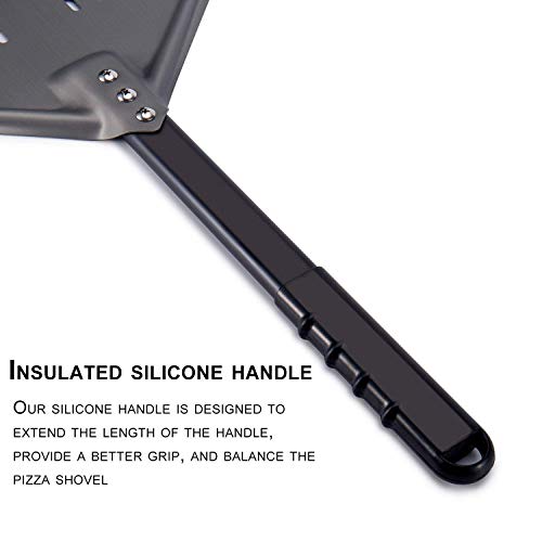 12 x 15 Inch Rectangular Aluminum Pizza Peel