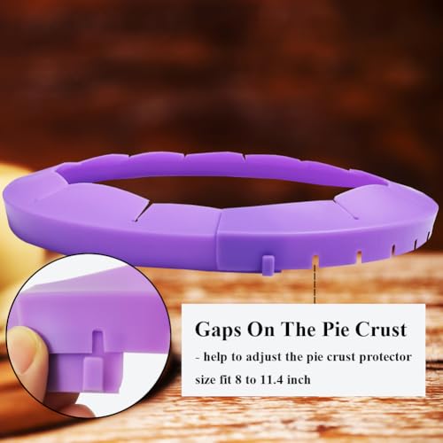 Adjustable Pie Crust Shields Baking Protectors