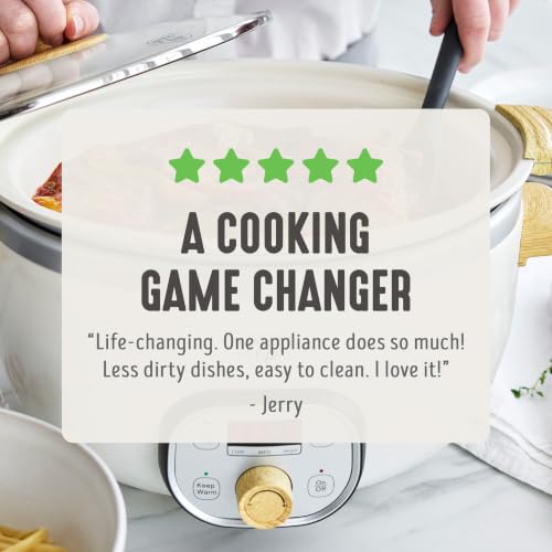 6QT Ceramic Nonstick Slow Cooker