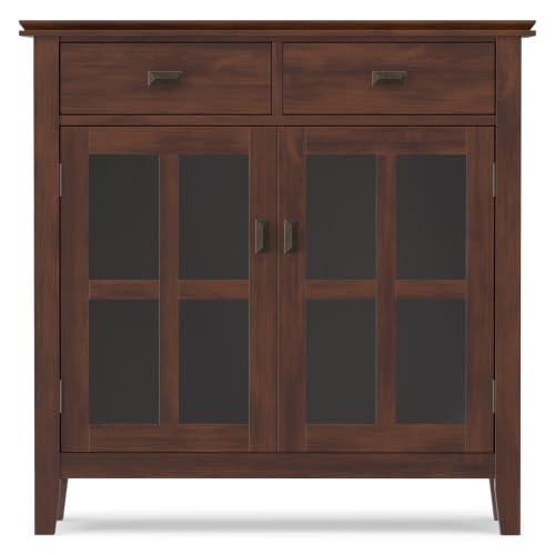 Artisan 36" Wide Solid Wood Cabinet in Russet Brown
