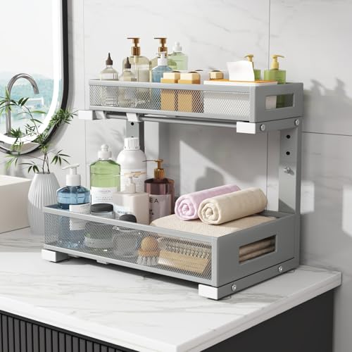 2 Pack Under Sink Storage Organizer (2 Count)