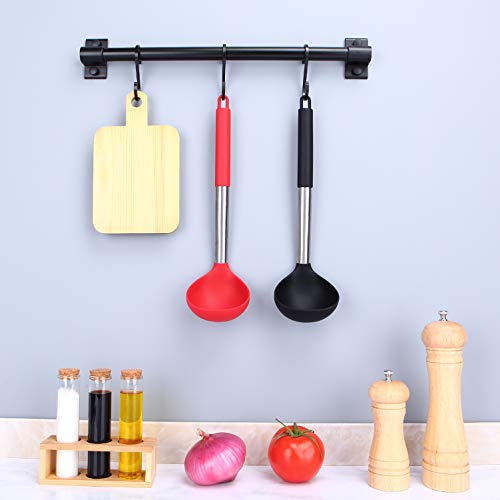 Silicone Soup Ladle Spoon Kitchen Utensils (2 Count)