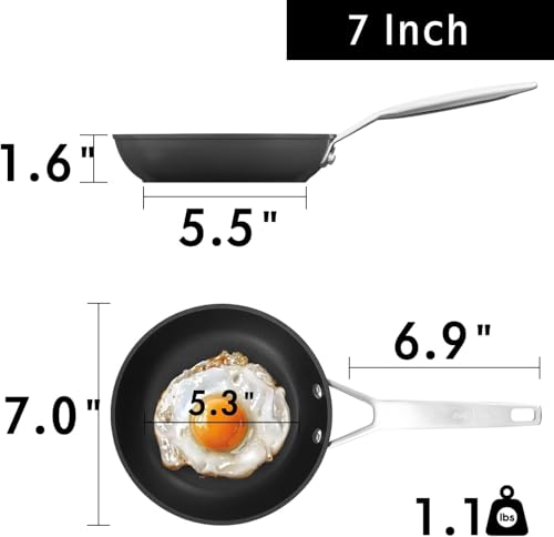 7 Inch Small Nonstick Frying pan