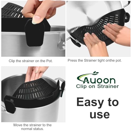 Pot Strainer Clip on Silicone