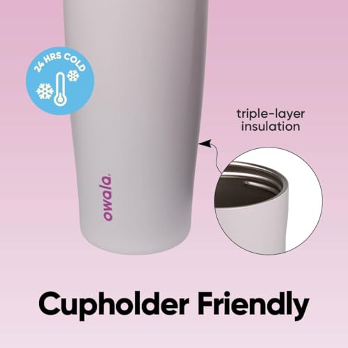 FreeSip Sway Stainless Steel Water Bottle 30 oz Dreamy Field