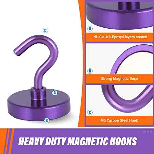 Magnetic Hooks (10 Count)