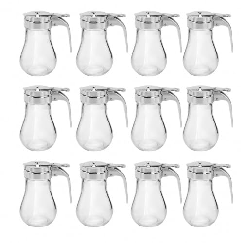 22490 Syrup Dispenser with Chrome Plated Zinc Alloy Top