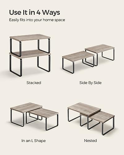 Cabinet Organizer Shelf (2 Count)